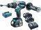    MAKITA 18V BRUSHLESS 3X 5AH LI-ION MAKPAC DHP481RT3J