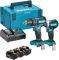   DHP485 +  DTD153 MAKITA 18V 3X 3AH LI-ION BRUSHLESS DLX2283JX1