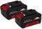 SET 2  EINHELL LI-ION 18V 2 4AH ...