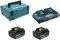 MAKITA BATTERY KIT 18V 2X BL1860 6AH + DC18RD...