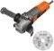    BLACK & DECKER 125MM 900WATT +  BEG220A1