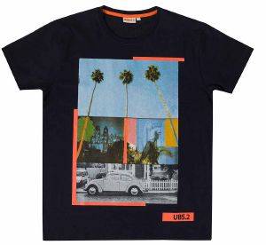 T-SHIRT UBS2 E219375-999 ������ ���� (XL)