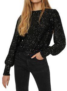 ΠΟΥΛΟΒΕΡ VERO MODA VMLEILANI 10238775 ΜΑΥΡΟ (XS) ΠΟΥΛΟΒΕΡ VERO MODA VMLEILANI 10238775 ΜΑΥΡΟ (XS)