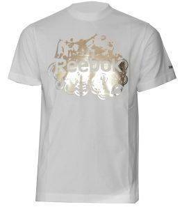 REEBOK  T-SHIRT FOOTBALL WHITE S