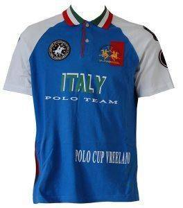 LA MARTINA ΜΠΛΕ ΜΠΛΟΥΖΑ ΤΥΠΟΥ POLO (XL) LA MARTINA ΜΠΛΕ ΜΠΛΟΥΖΑ ΤΥΠΟΥ POLO (XL)