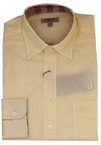 BURBERRY ΠΟΥΚΑΜΙΣΟ ΚΙΤΡΙΝΟ CLASSIC FIT (XL) BURBERRY ΠΟΥΚΑΜΙΣΟ ΚΙΤΡΙΝΟ CLASSIC FIT (XL)