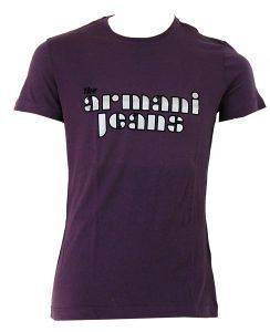 ARMANI ΜΠΛΟΥΖΑ ΜΟΒ ΜΕ ΑΣΗΜΙ ΣΤΑΜΠΑ (L) ARMANI ΜΠΛΟΥΖΑ ΜΟΒ ΜΕ ΑΣΗΜΙ ΣΤΑΜΠΑ (L)