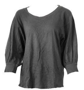 AMERICAN VINTAGE ΜΠΛΟΥΖΑ OFF BLACK (L) AMERICAN VINTAGE ΜΠΛΟΥΖΑ OFF BLACK (L)
