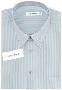 ΠΟΥΚΑΜΙΣΟ CALVIN KLEIN ΣΙΕΛ ΜΕ ΓΚΡΙ ΡΙΓΕΣ (16 1/2) ΠΟΥΚΑΜΙΣΟ CALVIN KLEIN ΣΙΕΛ ΜΕ ΓΚΡΙ ΡΙΓΕΣ (16 1/2)