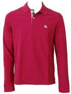 BURBERRY ΜΠΛΟΥΖΑ ΤΥΠΟΥ POLO ΒΥΣΣΙΝΙ (L) BURBERRY ΜΠΛΟΥΖΑ ΤΥΠΟΥ POLO ΒΥΣΣΙΝΙ (L)