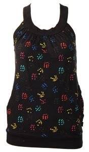 ������� EASTPAK WINK DICES BLACK AOP (L)