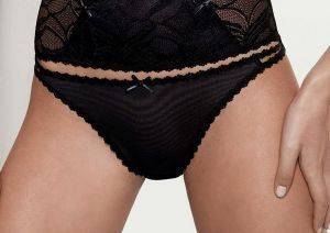 TANGA TRIUMPH LACE SCULPTURE ΜΑΥΡΟ (L) TANGA TRIUMPH LACE SCULPTURE ΜΑΥΡΟ (L)