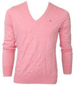 TOMMY HILFIGER ΠΟΥΛΟΒΕΡ ΡΟΖ ΜΕ V (XL) TOMMY HILFIGER ΠΟΥΛΟΒΕΡ ΡΟΖ ΜΕ V (XL)