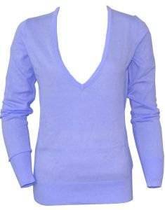 TOMMY HILFIGER ΠΟΥΛΟΒΕΡ ΓΑΛΑΖΙΟ ΜΕ ΒΑΘΥ V (M) TOMMY HILFIGER ΠΟΥΛΟΒΕΡ ΓΑΛΑΖΙΟ ΜΕ ΒΑΘΥ V (M)