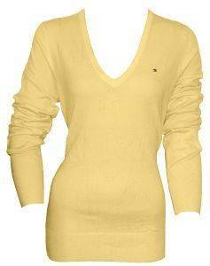 TOMMY HILFIGER ΠΟΥΛΟΒΕΡ ΚΙΤΡΙΝΟ ΜΕ V (XXL) TOMMY HILFIGER ΠΟΥΛΟΒΕΡ ΚΙΤΡΙΝΟ ΜΕ V (XXL)