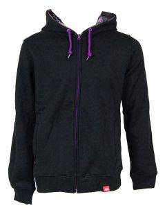 HOODY DICKIES ΜΑΥΡΟ ΜΕ ΦΕΡΜΟΥΑΡ ΚΑΙ ΜΟΒ ΚΟΡΔΟΝΙΑ (L) HOODY DICKIES ΜΑΥΡΟ ΜΕ ΦΕΡΜΟΥΑΡ ΚΑΙ ΜΟΒ ΚΟΡΔΟΝΙΑ (L)