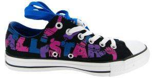 CONVERSE CHUCK TAYLOR BLACK/MULTI ΜΕ ΔΙΠΛΗ ΓΛΩΣΣΑ (37) CONVERSE CHUCK TAYLOR BLACK/MULTI ΜΕ ΔΙΠΛΗ ΓΛΩΣΣΑ (37)