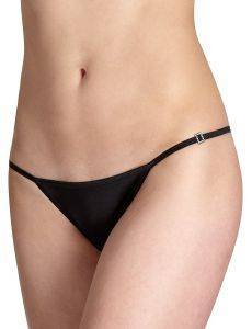 ΣΛΙΠΑΚΙ TRIUMPH CURVES FOREVER STRING ΜΑΥΡΟ (XS) ΣΛΙΠΑΚΙ TRIUMPH CURVES FOREVER STRING ΜΑΥΡΟ (XS)