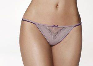 MISS SOUL - LACE STRING BY TRIUMPH ΜΩΒ ΚΑΙ ΓΚΡΙ (XS) MISS SOUL - LACE STRING BY TRIUMPH ΜΩΒ ΚΑΙ ΓΚΡΙ (XS)