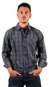DENTON ΠΟΥΚΑΜΙΣΟ ΚΑΡΟ ΑΝΘΡΑΚΙ-ΜΟΒ-ΓΚΡΙ BY DICKIES (L) DENTON ΠΟΥΚΑΜΙΣΟ ΚΑΡΟ ΑΝΘΡΑΚΙ-ΜΟΒ-ΓΚΡΙ BY DICKIES (L)