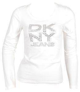ΜΠΛΟΥΖΑ DKNY ΣΕ ΛΕΥΚΟ ΧΡΩΜΑ ΜΕ ΤΡΟΥΚΣ (M) ΜΠΛΟΥΖΑ DKNY ΣΕ ΛΕΥΚΟ ΧΡΩΜΑ ΜΕ ΤΡΟΥΚΣ (M)
