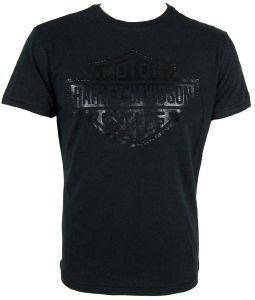 HARLEY DAVIDSON T-SHIRT ΜΑΥΡΟ ΜΕ ΣΤΑΜΠΑ ΤΟ ΛΟΓΟΤΥΠΟ (M) HARLEY DAVIDSON T-SHIRT ΜΑΥΡΟ ΜΕ ΣΤΑΜΠΑ ΤΟ ΛΟΓΟΤΥΠΟ (M)