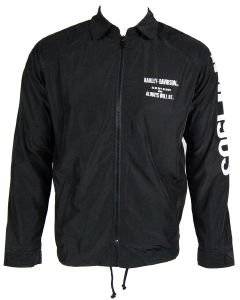 HARLEY DAVIDSON ΑΝΤΙΑΝΕΜΙΚΟ ΤΖΑΚΕΤ ΣΕ ΜΑΥΡΟ ΧΡΩΜΑ (L) HARLEY DAVIDSON ΑΝΤΙΑΝΕΜΙΚΟ ΤΖΑΚΕΤ ΣΕ ΜΑΥΡΟ ΧΡΩΜΑ (L)