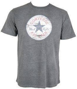CONVERSE BASIC T-SHIRT ΓΚΡΙ (L) CONVERSE BASIC T-SHIRT ΓΚΡΙ (L)