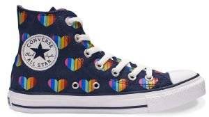 CONVERSE ALL STAR CHUCK TAYLOR NAVY/MULTI ΜΠΟΤΑΚΙ (37) CONVERSE ALL STAR CHUCK TAYLOR NAVY/MULTI ΜΠΟΤΑΚΙ (37)