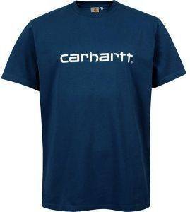 CARHARTT SCRIPT T-SHIRT ΜΠΛΕ ΣΚΟΥΡΟ (L) CARHARTT SCRIPT T-SHIRT ΜΠΛΕ ΣΚΟΥΡΟ (L)
