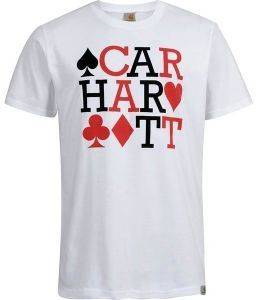 CARHARTT POKER T-SHIRT ΛΕΥΚΟ (S) CARHARTT POKER T-SHIRT ΛΕΥΚΟ (S)