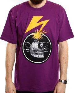 CARHARTT BADB T-SHIRT ΜΩΒ (S) CARHARTT BADB T-SHIRT ΜΩΒ (S)