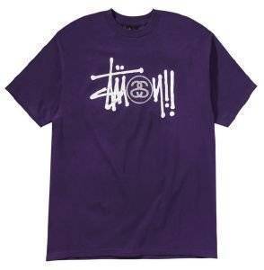 STUSSY T-SHIRT LINK LOGO (M)