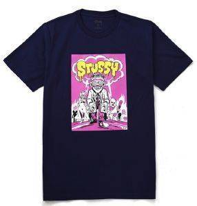 STUSSY T-SHIRT AUTHENTIC MONSTER (S)