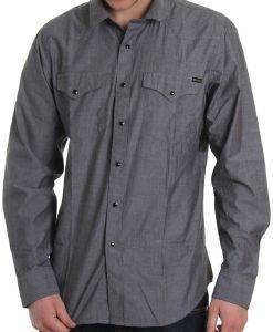 VOLCOM SHIRT HOMESTEAD GREY (L)