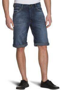 ΒΕΡΜΟΥΔΑ JEAN LEE RIDER SHORTS VINTAGE ΣΚΟΥΡΟ ΜΠΛΕ (30) ΒΕΡΜΟΥΔΑ JEAN LEE RIDER SHORTS VINTAGE ΣΚΟΥΡΟ ΜΠΛΕ (30)