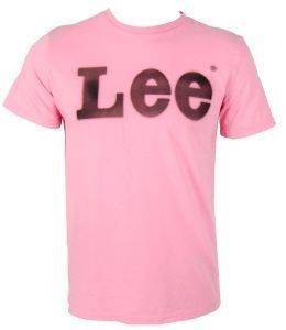 LEE T-SHIRT STONED LOGO ��� (L)