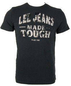 LEE T-SHIRT VARSITY CREW FADED  (L)