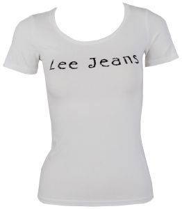 LEE ΜΠΛΟΥΖΑ STRETCH LOGO ΛΕΥΚΗ (XS) LEE ΜΠΛΟΥΖΑ STRETCH LOGO ΛΕΥΚΗ (XS)