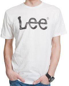 LEE T-SHIRT LOGO ΕΚΡΟΥ (XL) LEE T-SHIRT LOGO ΕΚΡΟΥ (XL)