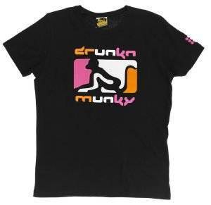 T-SHIRT DRUNKNMUNKY MULTI OG ΜΑΥΡΟ (M) T-SHIRT DRUNKNMUNKY MULTI OG ΜΑΥΡΟ (M)