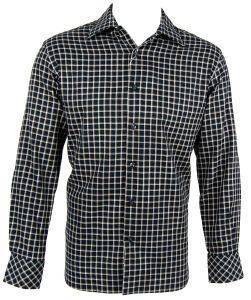 PERRY ELLIS ΠΟΥΚΑΜΙΣΟ ΚΑΡΟ ΜΠΛΕ-ΜΠΕΖ (L) PERRY ELLIS ΠΟΥΚΑΜΙΣΟ ΚΑΡΟ ΜΠΛΕ-ΜΠΕΖ (L)