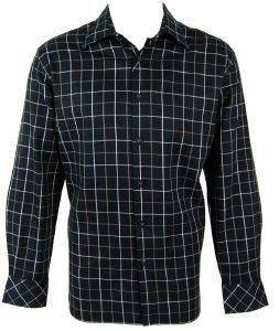 PERRY ELLIS ΠΟΥΚΑΜΙΣΟ ΚΑΡΟ ΜΑΥΡΟ-ΚΑΦΕ (L) PERRY ELLIS ΠΟΥΚΑΜΙΣΟ ΚΑΡΟ ΜΑΥΡΟ-ΚΑΦΕ (L)