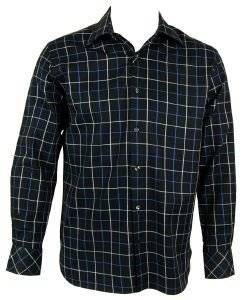 PERRY ELLIS ΠΟΥΚΑΜΙΣΟ ΚΑΡΟ ΜΑΥΡΟ-ΜΠΛΕ (XL) PERRY ELLIS ΠΟΥΚΑΜΙΣΟ ΚΑΡΟ ΜΑΥΡΟ-ΜΠΛΕ (XL)