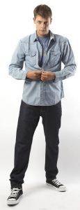 JEAN ΠΟΥΚΑΜΙΣΟ REGULAR FIT WRANGLER (L) JEAN ΠΟΥΚΑΜΙΣΟ REGULAR FIT WRANGLER (L)