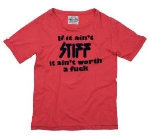 T-SHIRT WORN BY THE DAMNED 1977 (M) T-SHIRT WORN BY THE DAMNED 1977 (M)