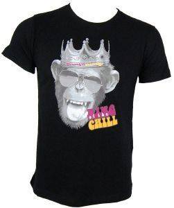 DRUNKNMUNKY KING T-SHIRT ΣΕ ΜΑΥΡΟ ΧΡΩΜΑ (L) DRUNKNMUNKY KING T-SHIRT ΣΕ ΜΑΥΡΟ ΧΡΩΜΑ (L)
