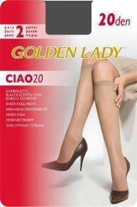GOLDEN LADY �������� (2���) GAMBALETTO CIAO 20DEN FUMO (ONE SIZE)