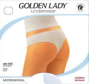 GOLDEN LADY ΣΛΙΠΑΚΙ GOLDEN LADY MICROMODAL BRAZIL ΛΕΥΚΟ