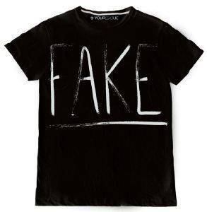 FAKE Τ- SHIRT YOUR EYES LIE ΜΑΥΡΟ (XL) FAKE Τ- SHIRT YOUR EYES LIE ΜΑΥΡΟ (XL)